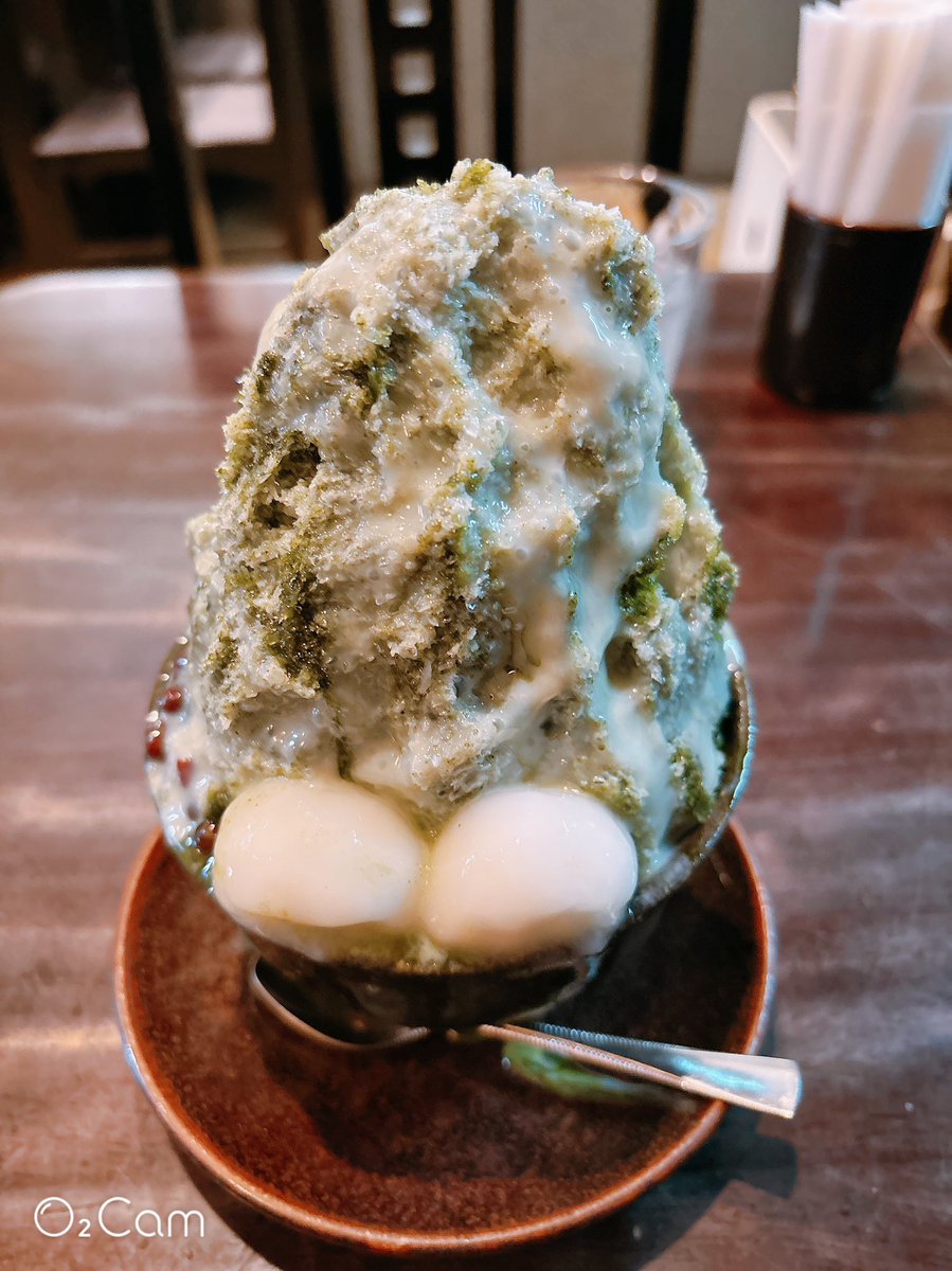 violet24a's tweet photo. 今年最後のかき氷🍧 https://t.co/lbww0iplcl