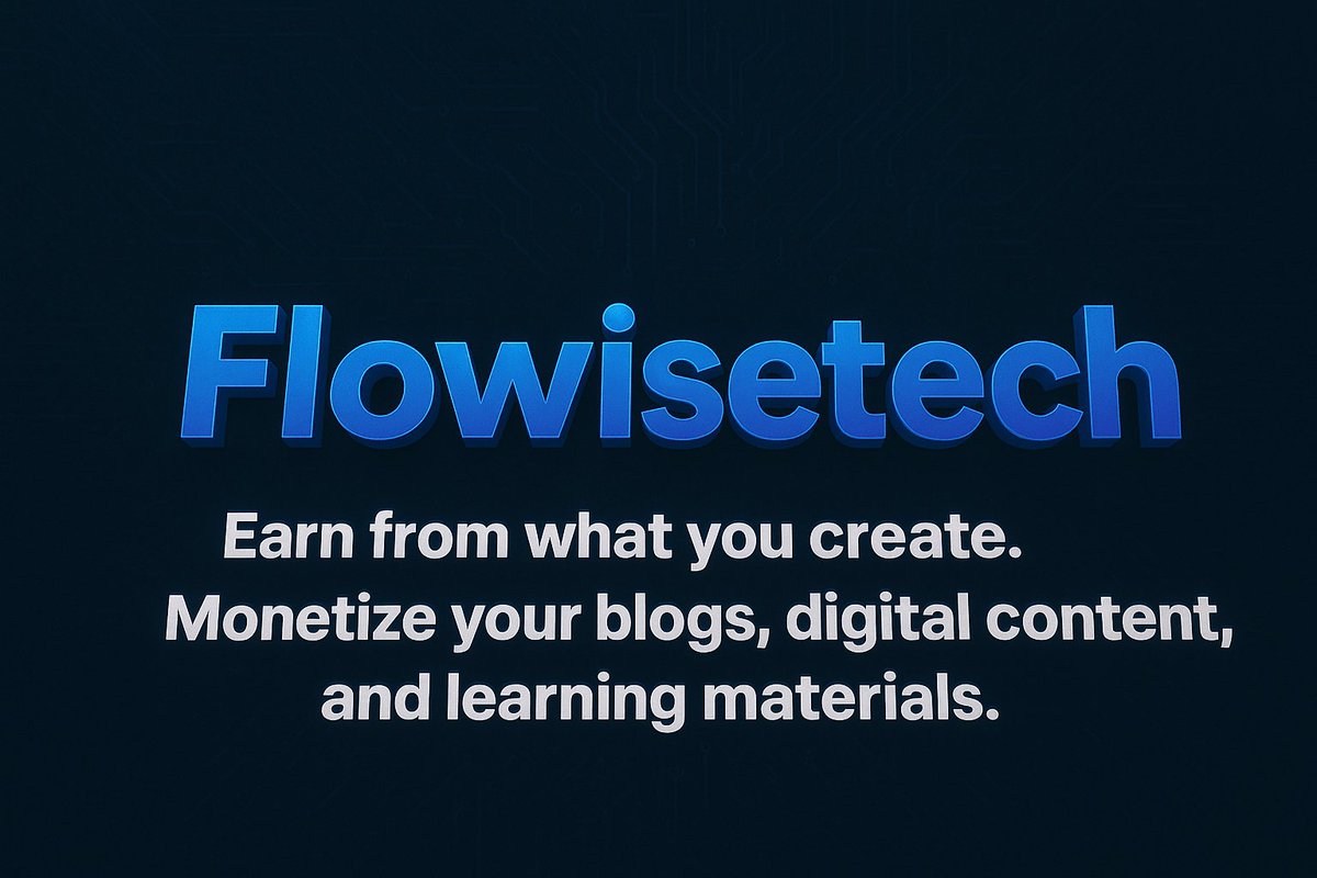 flowisetech's tweet photo. https://t.co/d8rrmW7kwt https://t.co/JkTxJMHu4v
