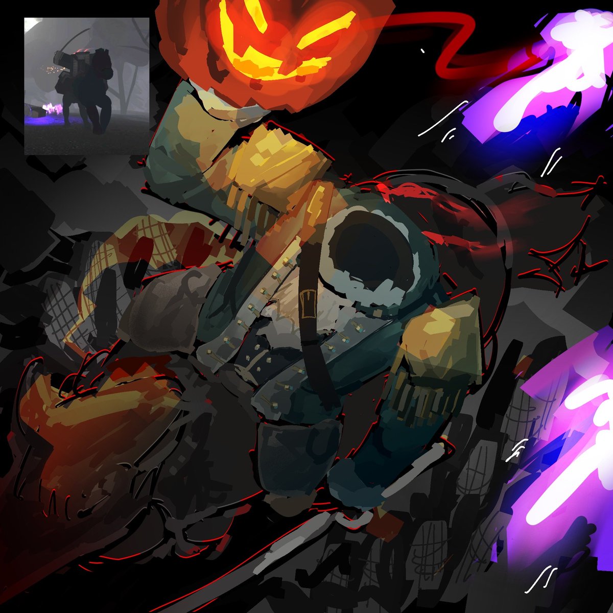 VVee_Uhh's tweet photo. #GNB #gutsandblackpowder headless horseman https://t.co/5Wr7A3FXfP