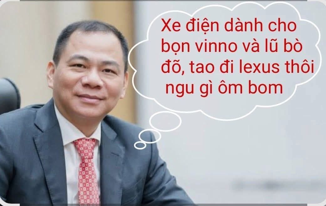 VietPhiTrung's tweet photo. Người tiêu dùng thắc mắc tại sao chủ nhân Vinfast? Và lãnh đạo cao cấp sao không ? Mà lại để dân làm chuộc bạch cho lòng yêu nước ?
Ai ? Cơ quan nào đã cấp giấy phép an toàn cho xe Vinfast? Nếu ở phương tây thì Vinfast đã bị kiện cho phá sản và bị chính phủ đóng cửa từ lâu.
Chắc phải có vài ông to bà lớn có cổ phần danh dự trong đó, thì dụ họ được tặng 1%, 5% hay N% trong công ty miễn phí. Cho nên nghiểm nhiên Vinfast mặc dù tứ bề thọ địch những ngang nhiên tung hoành.
Chính Luận