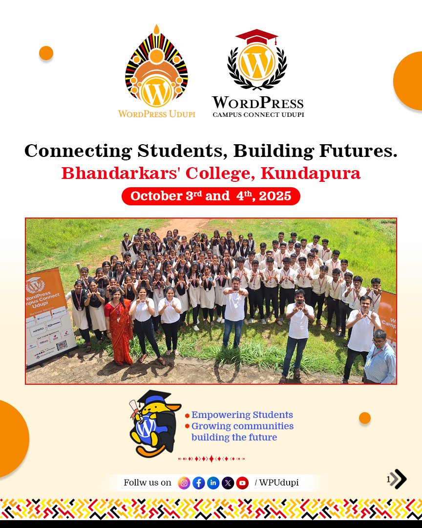WordPress Udupi tweet media