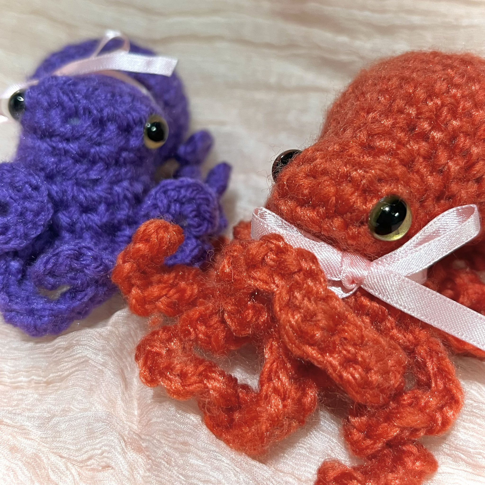 Y*。様 タコスくんの編みぐるみキーホルダー〇 Y*。様 タコスくんの編みぐるみキーホルダー〇 タコスくんの編み