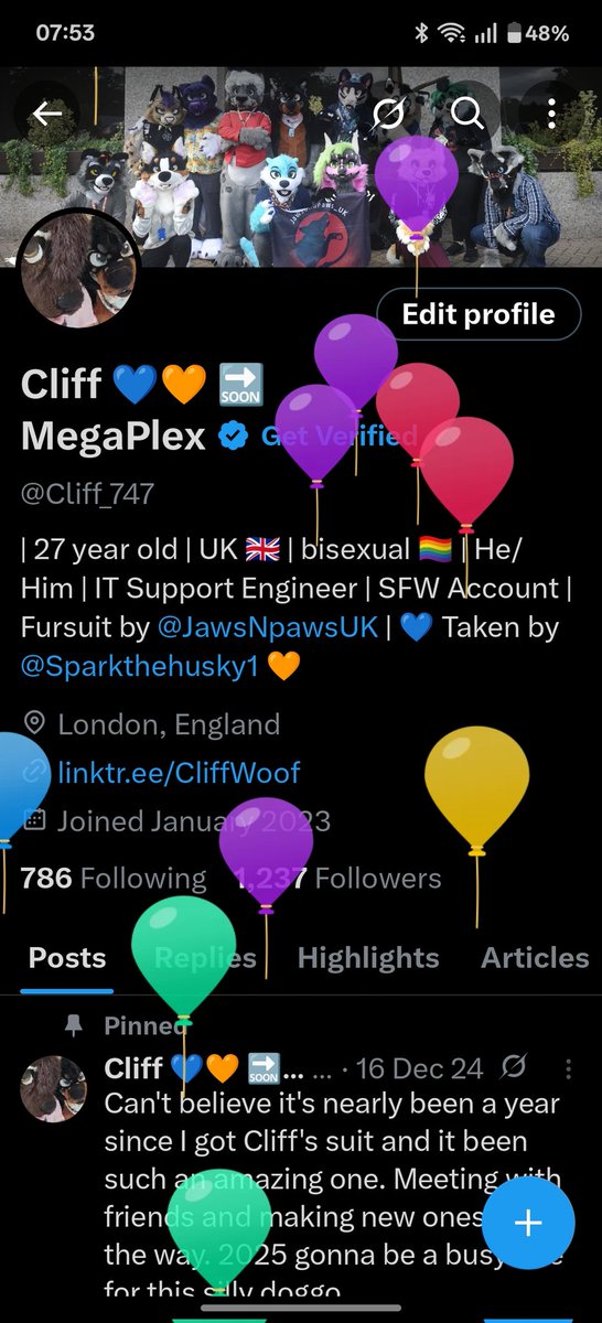 The balloons 🎈 are back again 😁