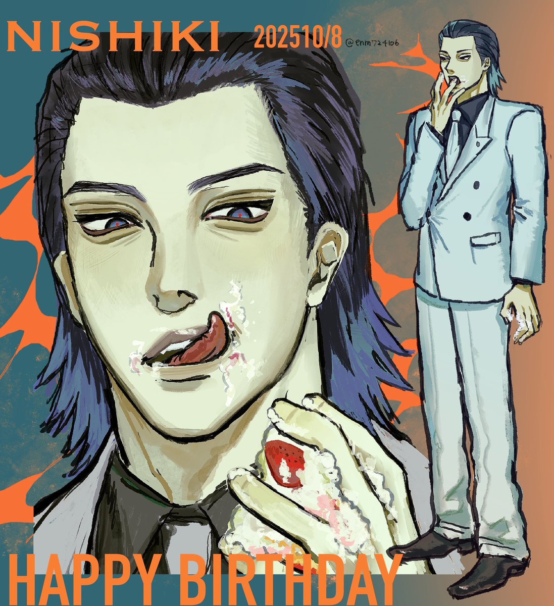 tnm724106's tweet photo. #錦山彰生誕祭2025
出遅れましたが、お誕生日おめでとうございます！🎏 https://t.co/bsUBs9bn2G