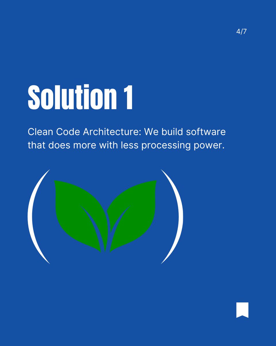 iphtechnologies's tweet image. Swipe to see how sustainable development is a competitive advantage ➡️ As tech's energy demand doubles, building efficient software isn't just an ethical choice—it's a smart business one. Let's build solutions that are powerful and responsible.
#GreenTech #SustainableTech