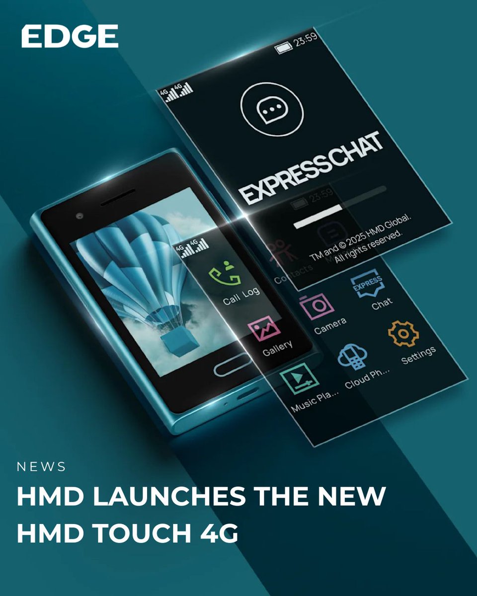 itp_tech's tweet image. The HMD Touch 4G will feature a 3.2-inch touch screen, cloud-based applications, and a dedicated SOS button for emergencies.
2 min read - loom.ly/VzgPUjs
#airdrop #bitcoin #sosbutton #HMD #touch4g