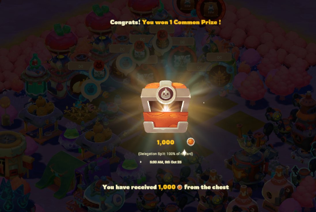 Two Moonfalls today. 🌙⚔️
Every hunt adds up — consistency turns effort into momentum. 🚀
#AxieHomeland #AxieInfinity #Ronin #Moonfall #Consistency
<a href="/AxieInfinity/">Axie Infinity</a> <a href="/Ronin_Network/">Ronin</a>