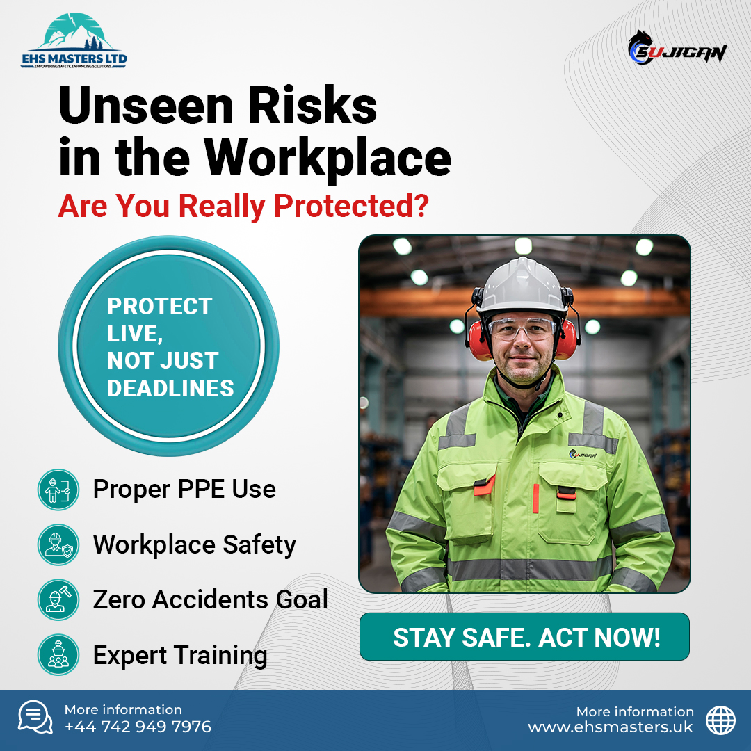 EhsMasters's tweet image. Don&apos;t let carelessness cost a life, yours or someone else&apos;s.💥👷‍♂️
✅ PPE Supply
🎓 Safety Training
📝 Risk Assessments
📋 Compliance Audits

Don’t wait for an incident to act. Prioritize safety always.
#ehs #london #ehsmasters #worksafe #PPE #construction #SafetyMatters #londonppe