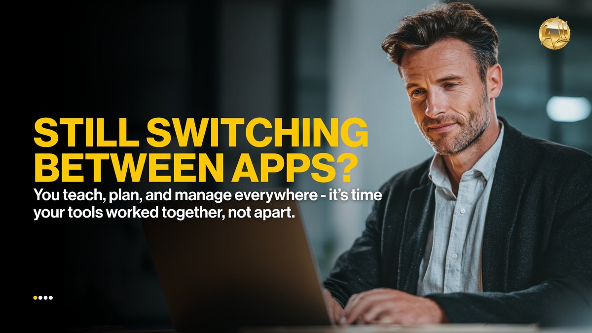 Aladiacorp's tweet image. Still switching between apps to teach?
Aladia keeps everything - lessons, students, and growth - in one place. 🚀
Click Here To Join ALADIA:
aladia.io/join-today
📅 Book your 1:1 Onboarding call:
aladia.io/schedule-meeti…
#OnlineTeaching #EdTech #TeachingTools
