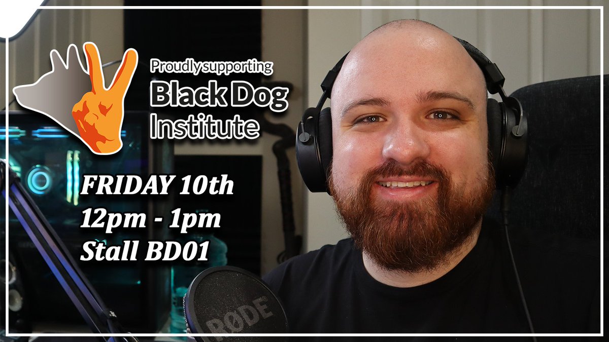Less than 12hrs until I start my trip down to Melbourne for another #PAXAus 

I'll be taking some time to hang out at the <a href="/blackdoginst/">Black Dog Institute</a>  stall this year with <a href="/MopGarden/">MopGarden @ PAX Aus</a>  chatting folks about mental health and gaming! 

See you there!