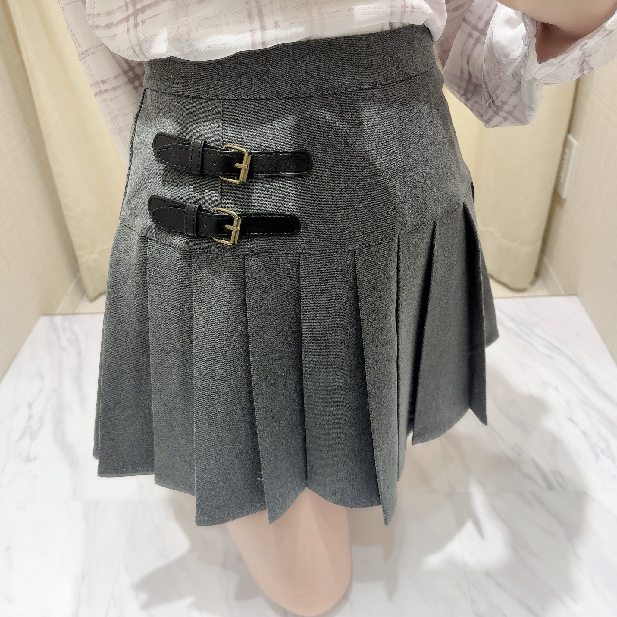 Tibi ベルテッド　スカート DEUXIEME CLASSE - 美品【Tibi/ティビ】PINSTRIPE OVERALL