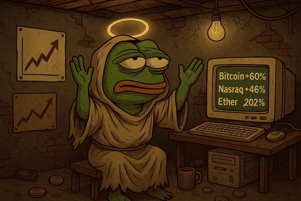 6 miesięców później

nasraq +46%
bitcoin +60%
etherek +202%

pamiętajta, obsranie się na rynku rzadko bywa opłacalne