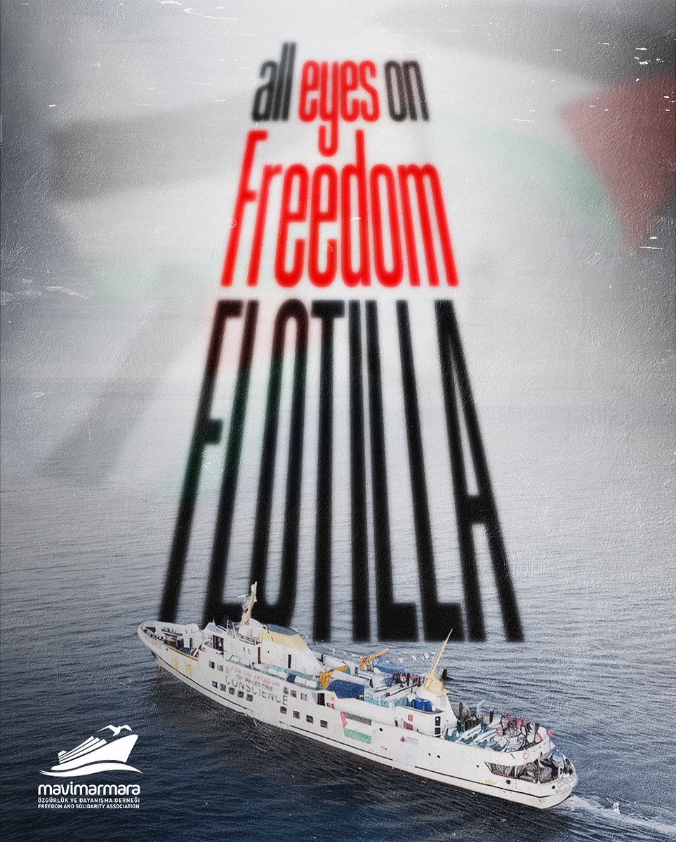 🚨Tüm Gözler Özgürlük Filosu’nda!

Özgürlük Filosu sabah saatlerinde Gazze’ye 120 mil kala işgal güçleri tarafından, alçakça ve hukuksuzca saldırıya uğradı. Kaçırılan Vicdan gemisi ve beraberindeki yelkenlilerle iletişim yok.
