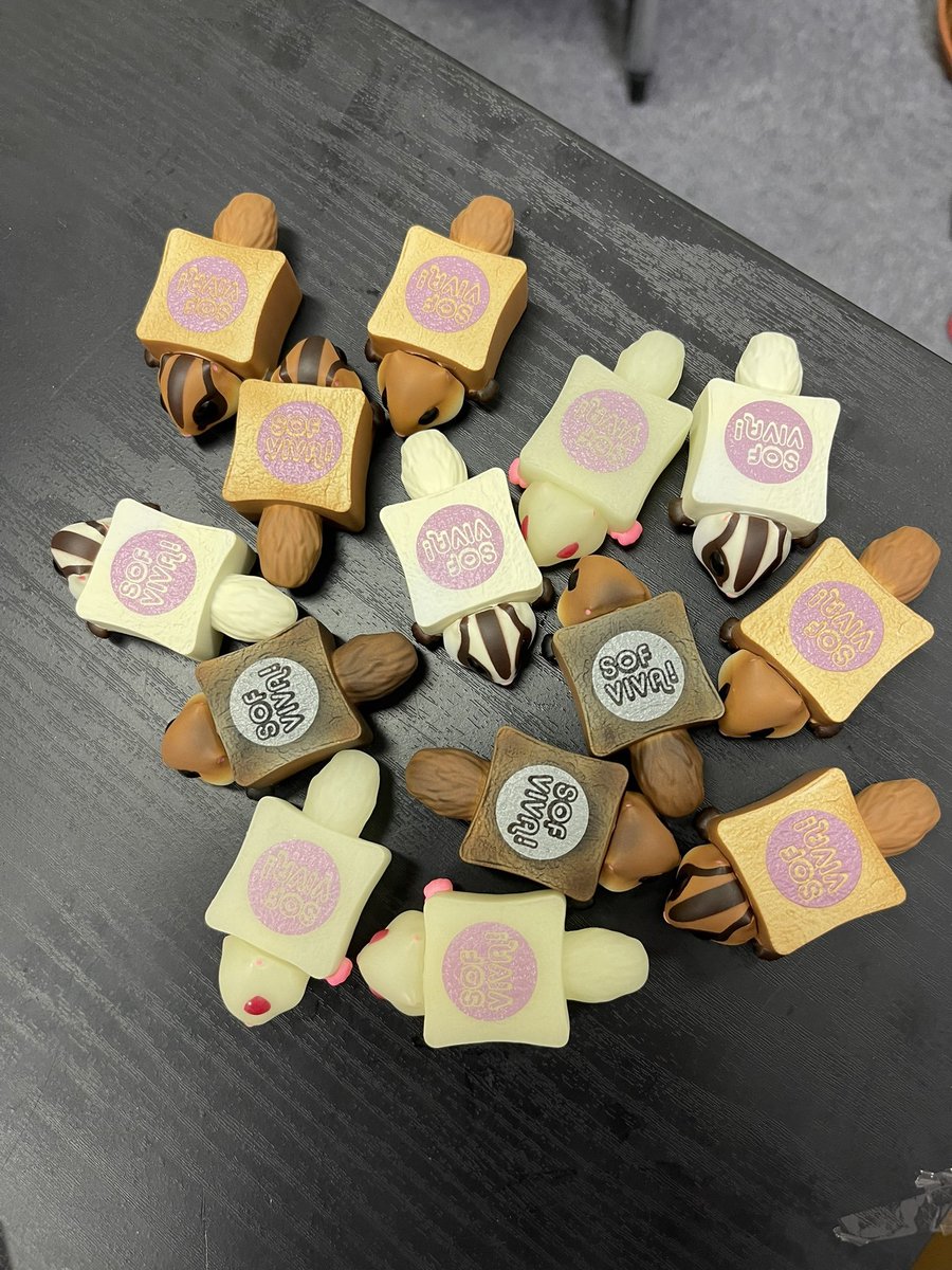 明日はソフビバでこちらのパパンガちゃん！是非、引いてきてください