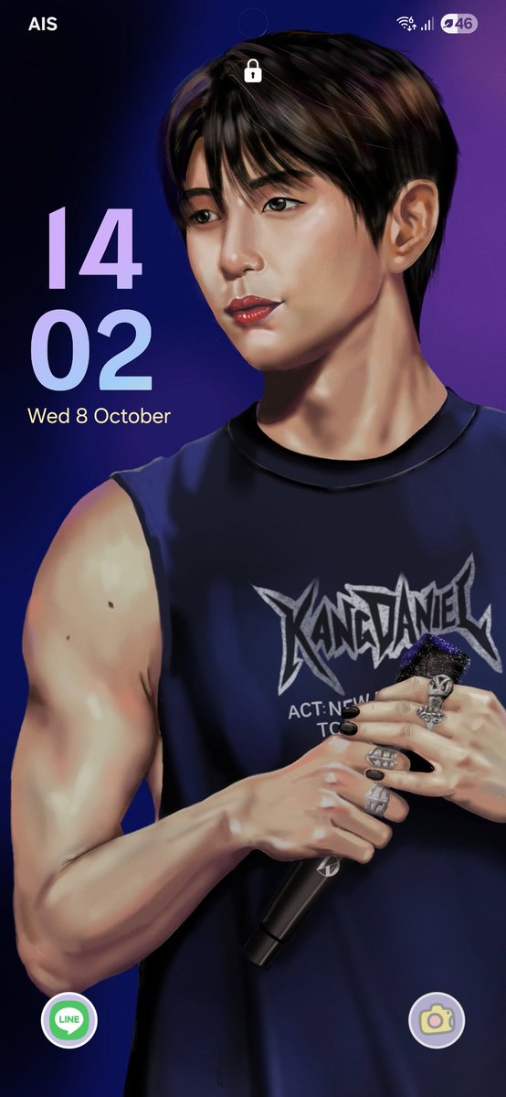 OngnielM's tweet photo. แต่งมือถือตีมดัมมี่แบ๊วกรุบ แต่ล็อคสกรีนนั้น...เอิ่ม 😅
#kangdaniel #คังแดเนียล #강다니엘 #damyi https://t.co/P5ZSL53ngH