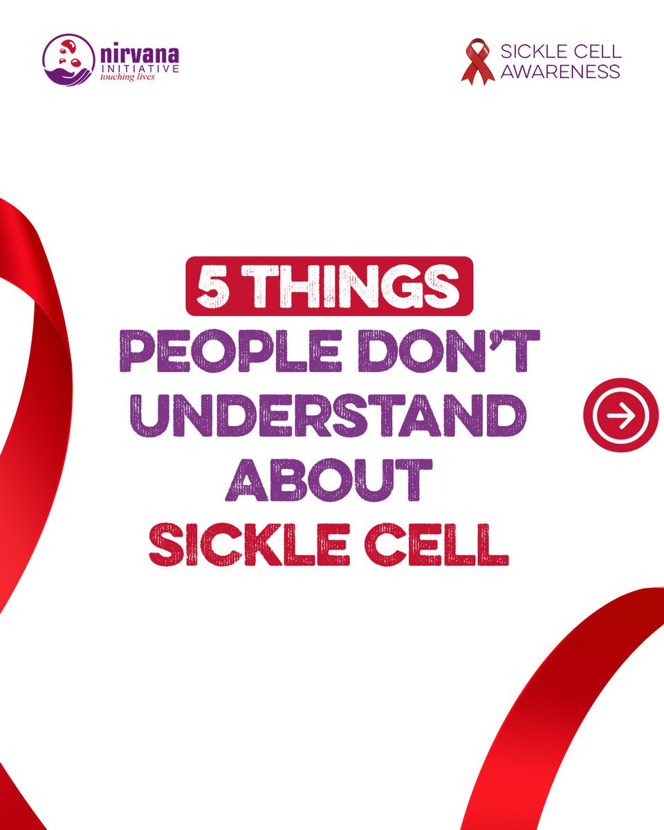 nirvana_sci's tweet photo. Sickle cell isn’t just about blood — it’s pain, fatigue, strength, and courage all at once. 💭
Every warrior is fighting battles you can’t see.
Let’s replace judgment with empathy. ❤️

#SickleCellAwareness #EndTheStigma #WarriorStrong https://t.co/hs7NytjcYj