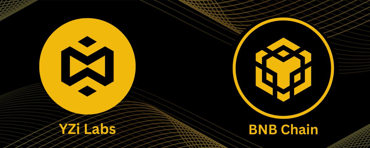 YZi Labs and BNB Chain logos