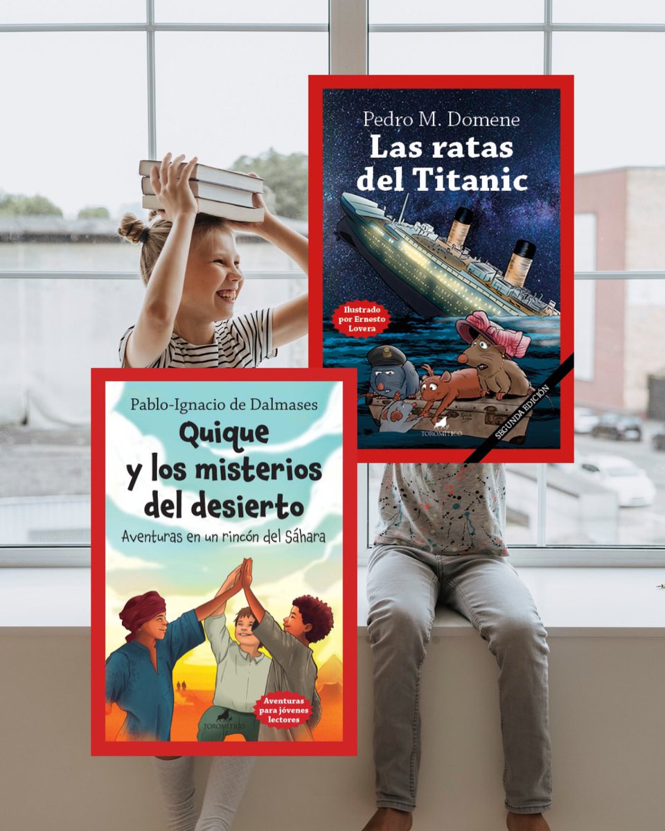 Si tienes de hijos entre 9 y 12 años, es momento de afianzar un buen hábito de lectura con libros entretenidos, educativos y divertidos como estos 👇🏼
almuzaralibros.com/catalogolibros…