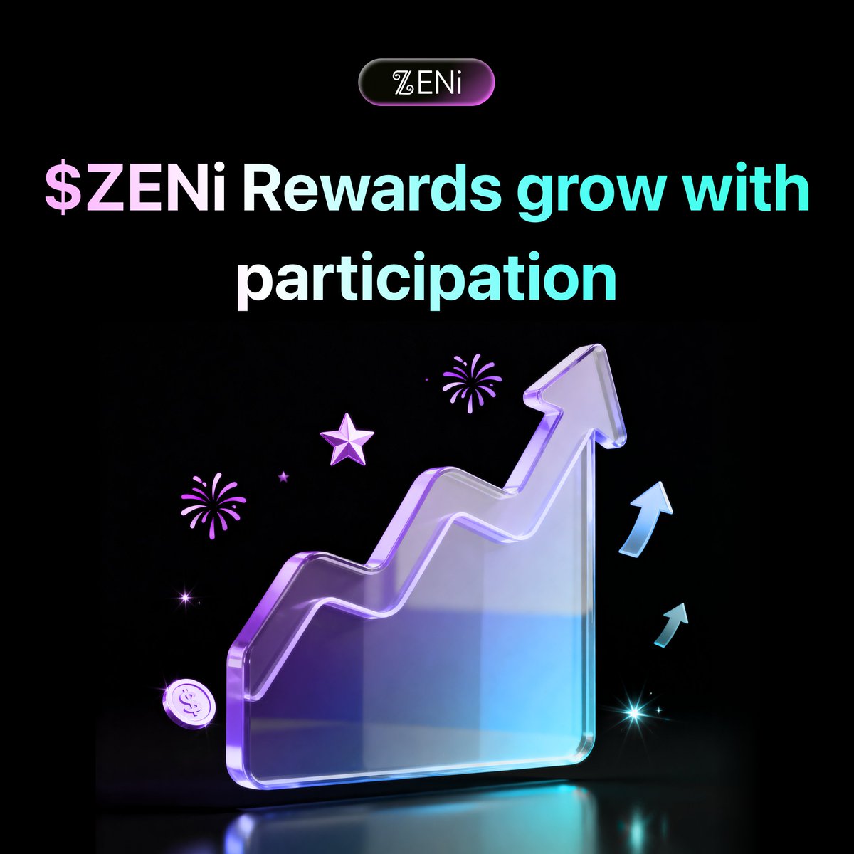 ZENi_io's tweet image. ⏳ Airdrops are a marathon, not a sprint.

On ZENi, long-term participation = steady rewards, stronger reputation, and exclusive benefits 🎁
The system is built to reward true builders — with rules evolving and rewards compounding like a snowball ⛄

Stay active, stay engaged,…