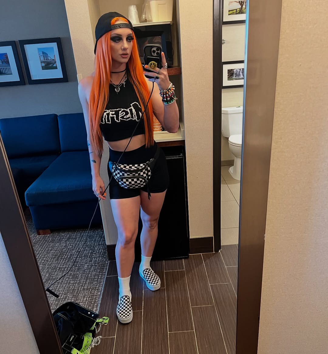 Fuck it, that's my 24/7 Champion. And early, that's my #WCW. That's <a href="/TheLacyNelson/">Lacy Nelson</a>.