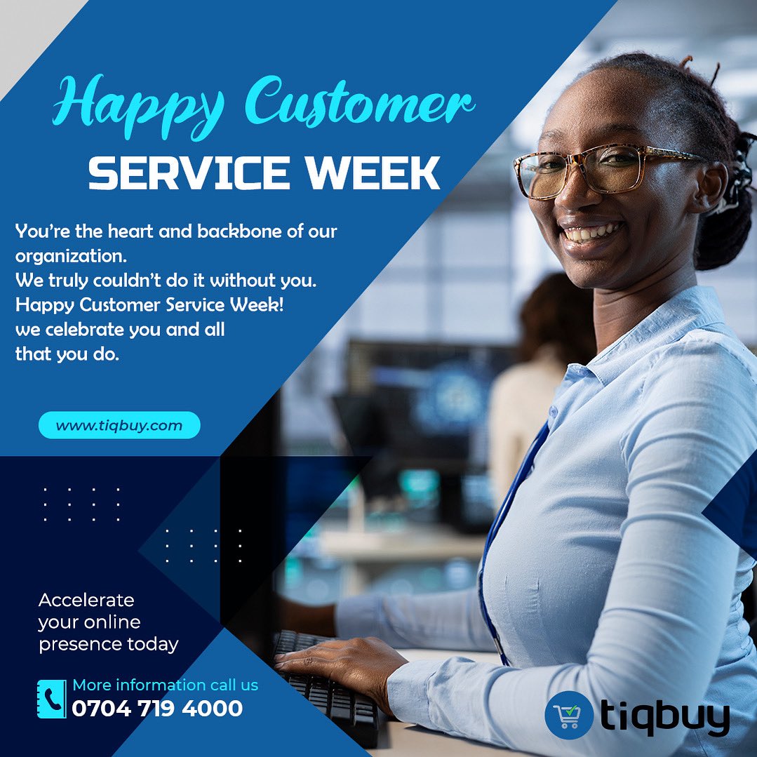tiqbuyng's tweet image. Your dedication and service keep our organization strong. Thank you for your incredible work! Wishing you a wonderful Customer Service Week.
We celebrate you today and always🫶🏼

#Tiqbuy #CustomerServiceWeek #ClearanceSale