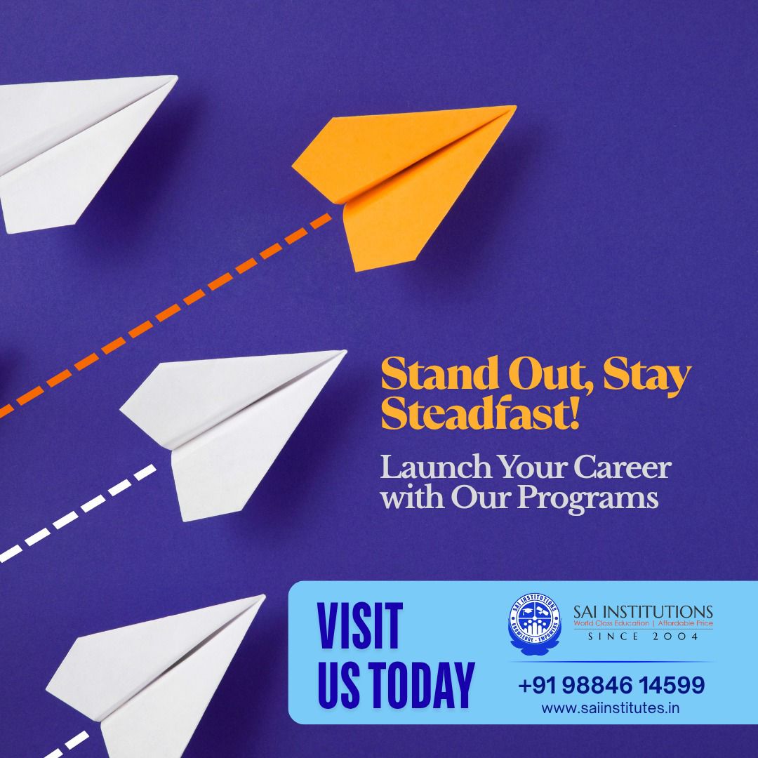 SaiInstitution's tweet image. A strong career starts with the courage to begin.
@saiinstitutions @drchefvk
#saiinstitutions #drchef #drchefvinothkumar #saiinstitutions