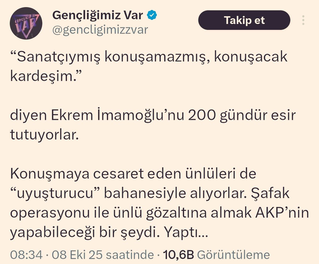 Uyuşturucuyu da sahiplenmezler sanıyordum. Yanılmışım.