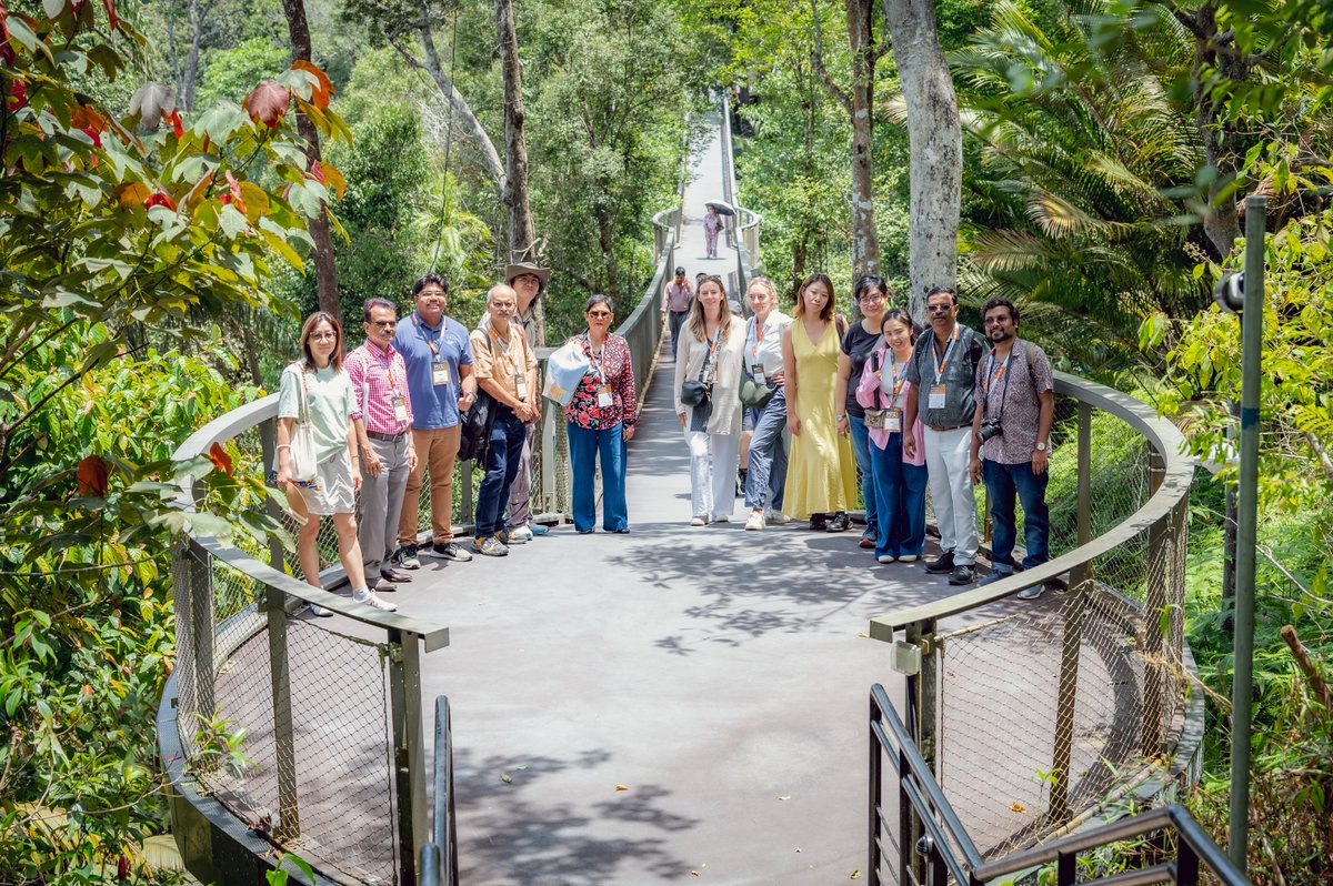 The media familiarisation trip then continued with a nature-guided walk at The Habitat Penang Hill, where the participants explored the lush rainforest and discovered its fascinating biodiversity.

#PCEB #PITE2025 #MediaFamTrip #TheHabitat #BusinessEventsPenang #BelonginPenang
