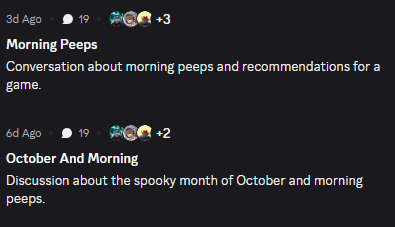 You know you might be saying the same thing too much, when the discord AI is starting to make your phrase into a living, breathing organism