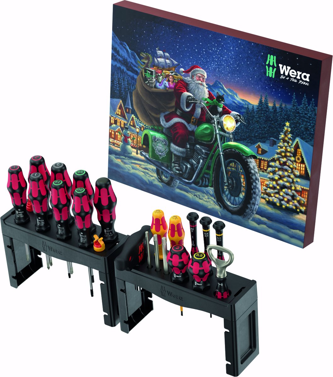 F4Pinfo's tweet image. Now available from @cefonline 🎄🔧
The @weratoolsuk Advent Calendar 2025 is here, the perfect festive gift for pros &amp;amp; tool lovers alike!
Grab yours before it’s gone 👉 cef.co.uk/catalogue/prod… #WeraTools #AdventCalendar #ToolGoals
