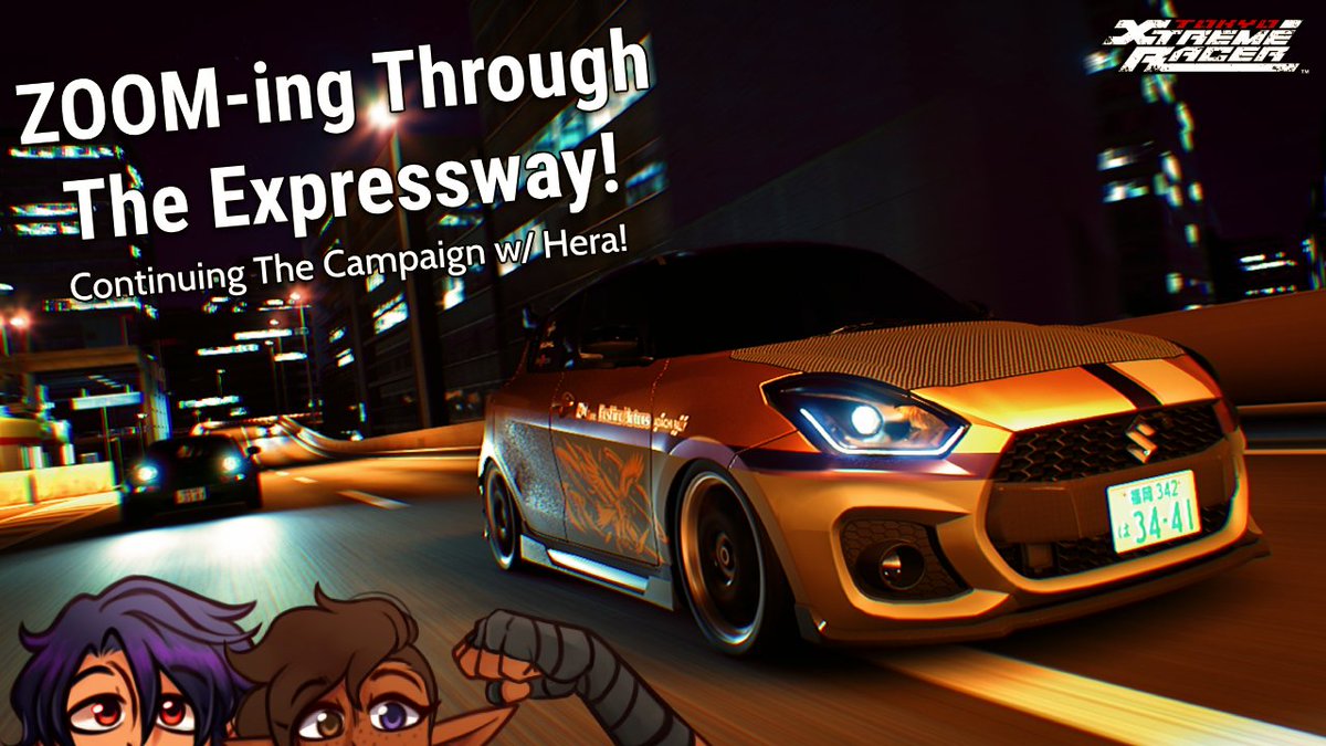 VNNZ16's tweet photo. AND WE ARE LIVE~!

Vincent and Hera goes back to Tokyo to race around their Expressway~! See where this might end up~

Come and join~!

https://t.co/kMiS2Uk21w

#VTuberID #ENVTuber #LGBTuber #ElvenVtubers #VTuber #PluralTuber #PluralStreamers #DVLSINC #MortemHearts https://t.co/pnvVKEkekA