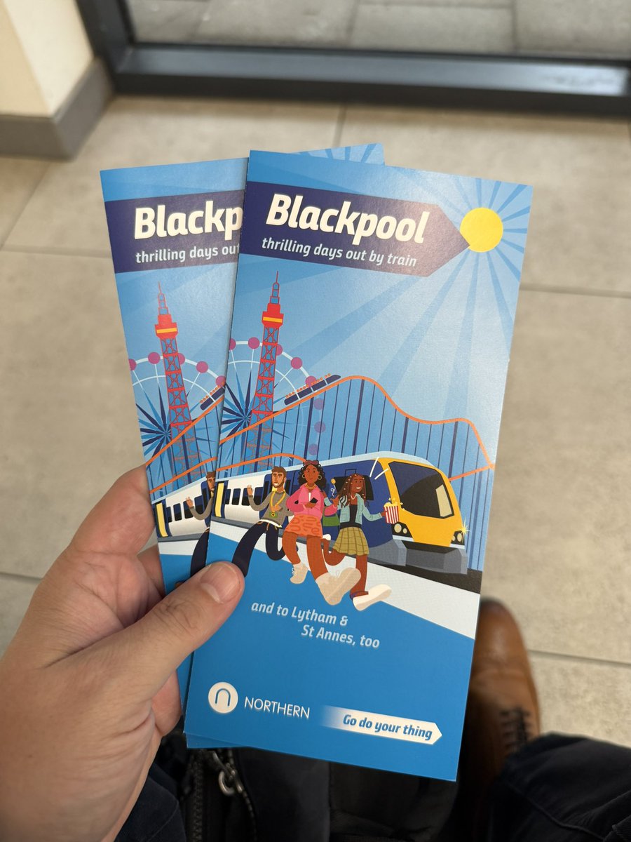 Matt Harrison ๐ช๐บ (@ntmatt) on Twitter photo Now appearing at <a href="/northernassist/">NORTHERN ๐</a> stations all over the North - these lovely new leaflets promoting destinations across the network.
Pick one up from a station near you! Now appearing at <a href="/northernassist/">NORTHERN ๐</a> stations all over the North - these lovely new leaflets promoting destinations across the network.
Pick one up from a station near you!