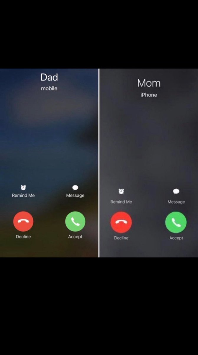 They’re both calling at the same time, who are you answering first?