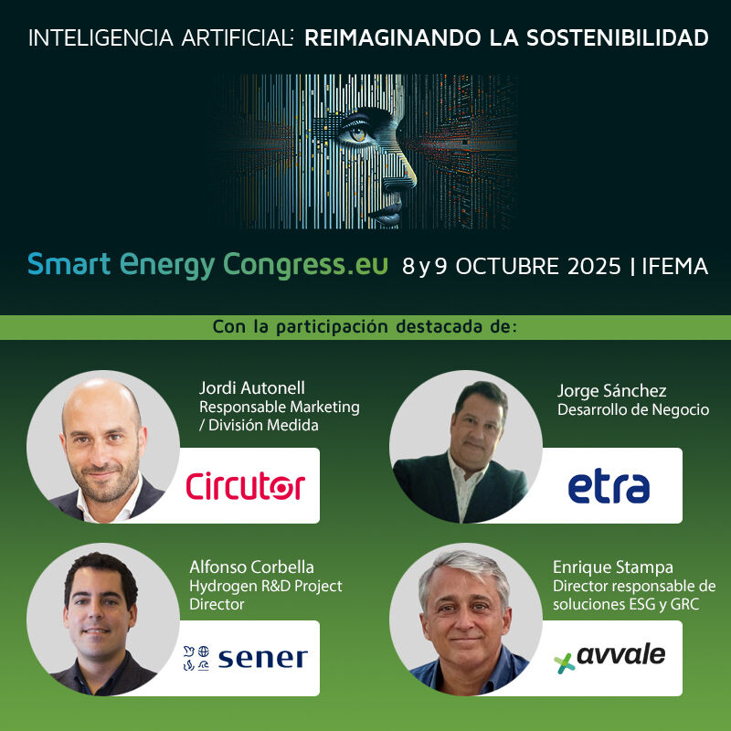 grupoetra's tweet photo. #GRUPOETRA en #SmartEnergyCongress
Energía limpia y #redesinteligentes: transformación, resiliencia y oportunidades ante los nuevos marcos regulatorios.
#Industriainteligente: digitalización, descarbonización, adopcón de energías limpias y competitividad en tiempos de transición. https://t.co/Fc72eCSEs5