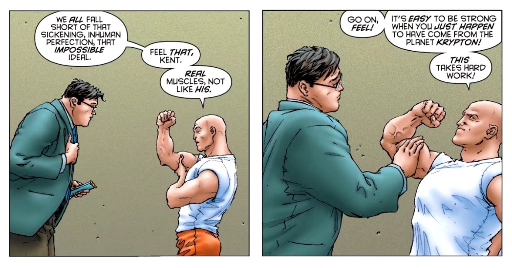 kanokaclubyt's tweet photo. @dcstarman I fully believe he would get prison buff just as another way to spite Superman. https://t.co/iiwdB2e3uO