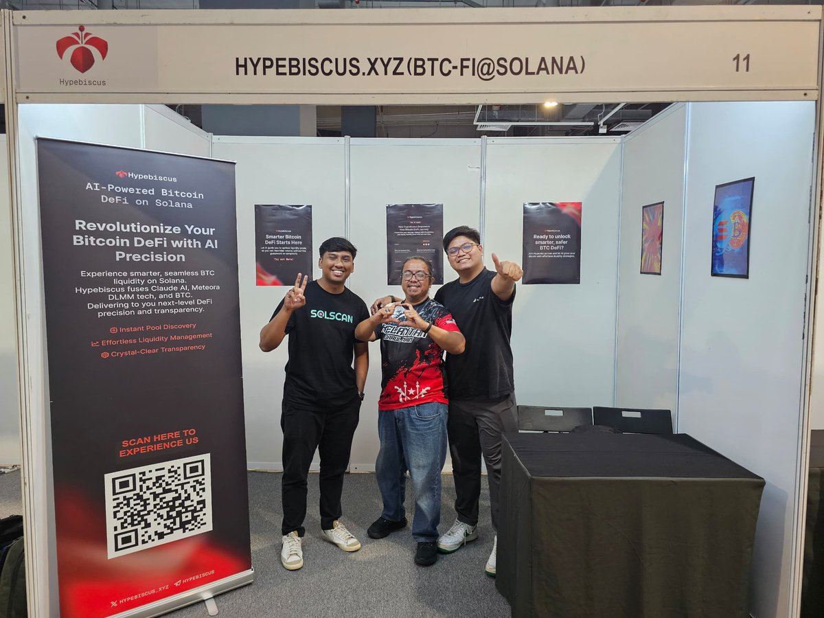The team is ever ready!

See you all tomorrow at <a href="/BorneoBC2025/">Borneo Blockchain Conference 2025</a>!

Let's connect serrrrs! 💪😎🌺