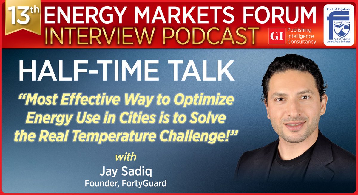 gulf_intel's tweet photo. ENERGY MARKETS FORUM 2025 - CONTENT PUBLISHING: "Humans and cities risk adapting to gradual temperature increases, until it is too late."
Watch the full video podcast: https://t.co/31OJdoCm3c
#EMFWEEK25 #EnergyPodcast #OilAndGas #EnergyOutlook #OilPrices #MarketAnalysis #GlobalTrade #CommodityMarket #EnergyMarkets @FortyGuard