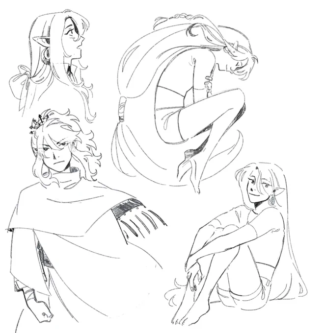 got sucked into the hades 2 vortex for a couple days there but im back on my doodle train :] 