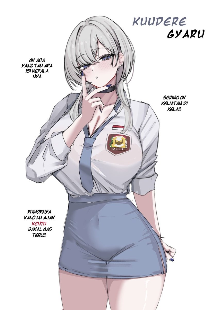 m527022's tweet photo. Karakter yang sering keliatan di manga² tapi make baju SMA https://t.co/H32WRQoCNR