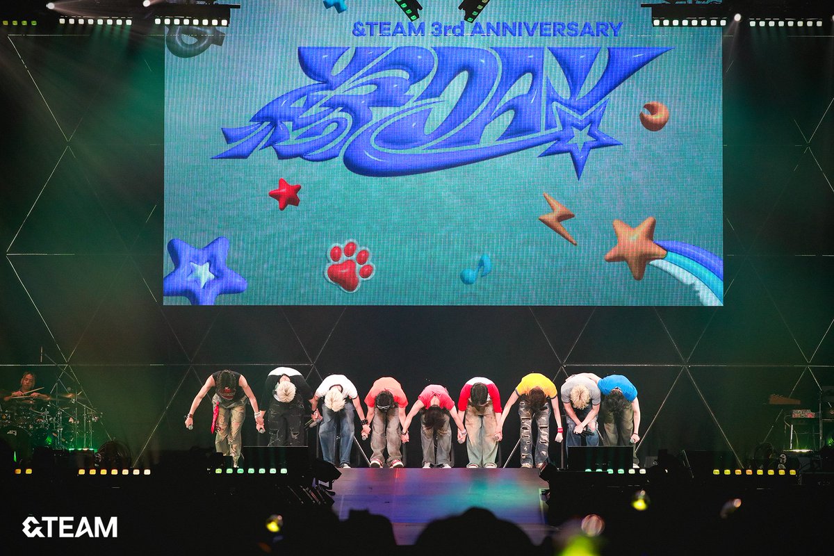 &amp;TEAM 3rd Anniversary [縁 DAY] Concert Behind Photo

#andTEAM