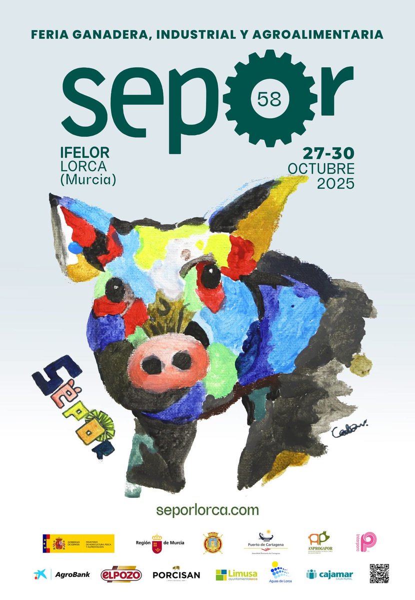 Este año la ganadería de la Región de Murcia estará en #SEPOR2025 del 27 al 30 de octubre.