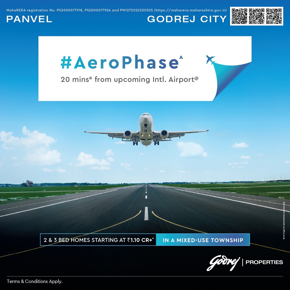 Not all addresses are created equal. Some are built to last. Others are built to grow. #GodrejCityPanvel Aerophase offers both—durable value and rising potential in a booming neighbourhood. Trust <a href="/GodrejProp/">Godrej Properties Limited</a> to deliver it. bit.ly/Godrej_City