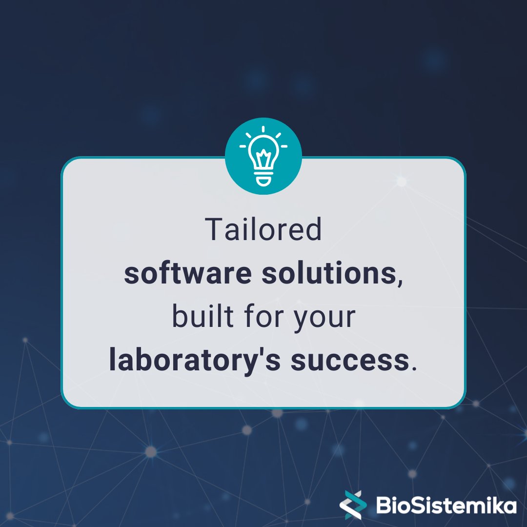 BioSistemika's tweet image. At #BioSistemika, we specialize in a wide range of technologies, enabling us to adapt our solutions to each client's unique project requirements, lab environment, and end-user needs.
Learn more about how we can support your next project: hubs.ly/Q03MHVsC0
#LabSoftware