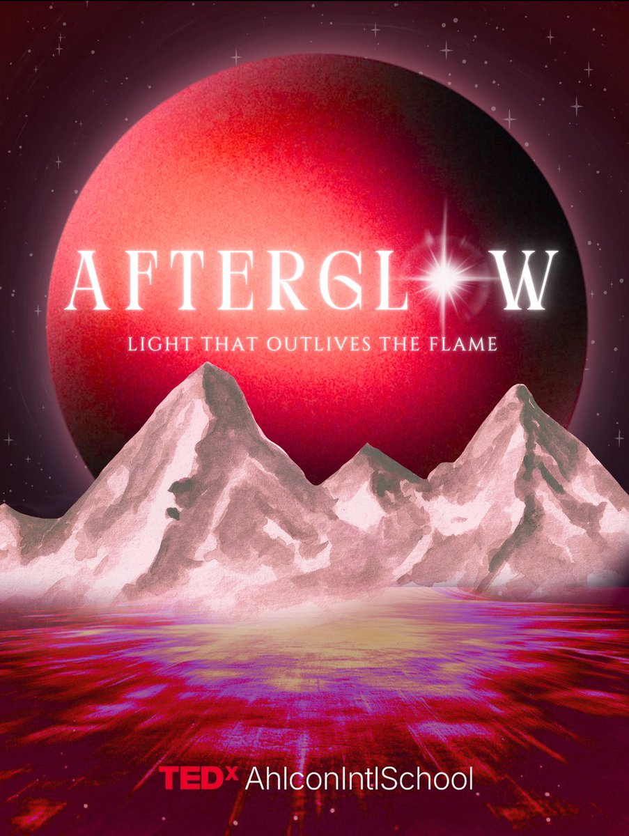 Join us for the 7th edition of TEDxAhlconItnlSchool as we unveil “Afterglow: Light That Outlives the Flame.” This winter, we invite you to explore groundbreaking ideas.

#tedx #ted #tedxahlconintlschool  #independentlyorganizedtedevent
<a href="/TEDx/">TEDx</a>
<a href="/UNODC/">UN Office on Drugs & Crime</a>   
<a href="/UNICEF/">UNICEF</a> 
<a href="/cbseindia29/">CBSE HQ</a>