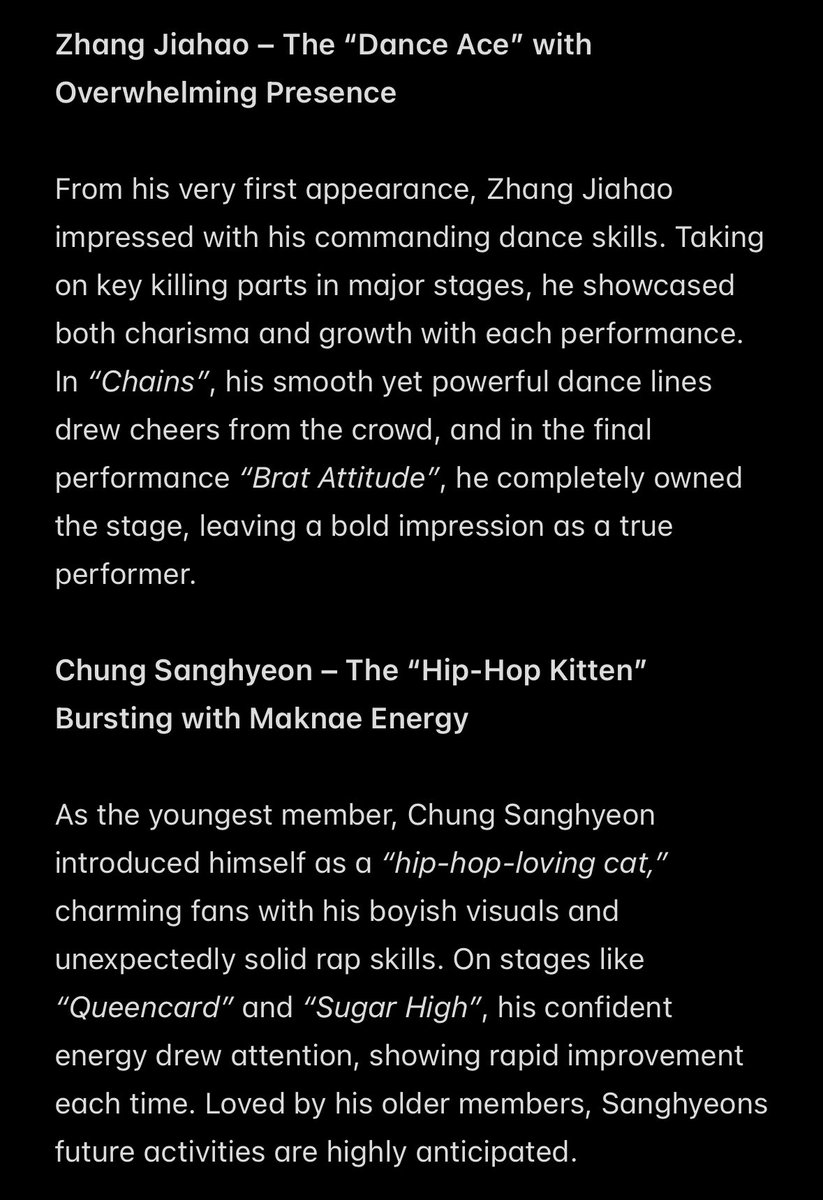 ALD1trans's tweet photo. [251008 Naver] Naver Article English translation [thread]

🔗 https://t.co/u398TzPWD8 https://t.co/dtOZ5yHVdJ