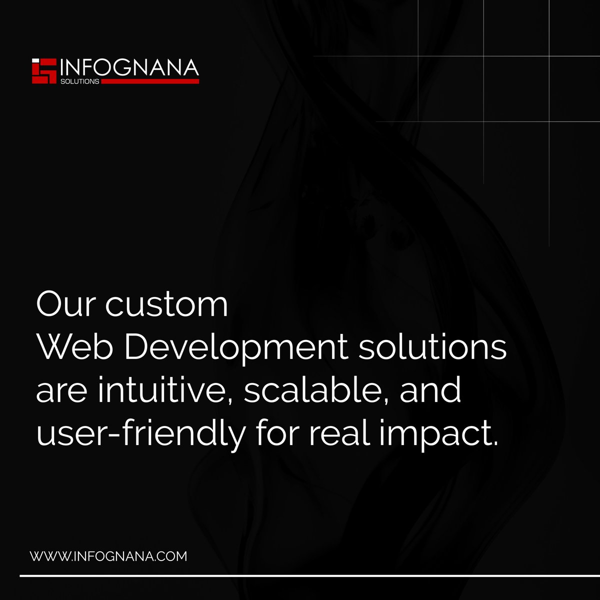 Infognana's tweet image. We create #webapplications that are practical, adaptable, and easy to use, helping your team work efficiently and achieve real results.
Elevate your web experience today
Visit: bit.ly/44nB4qj
#WebDevelopment #software #WebApps #infognanasolutions