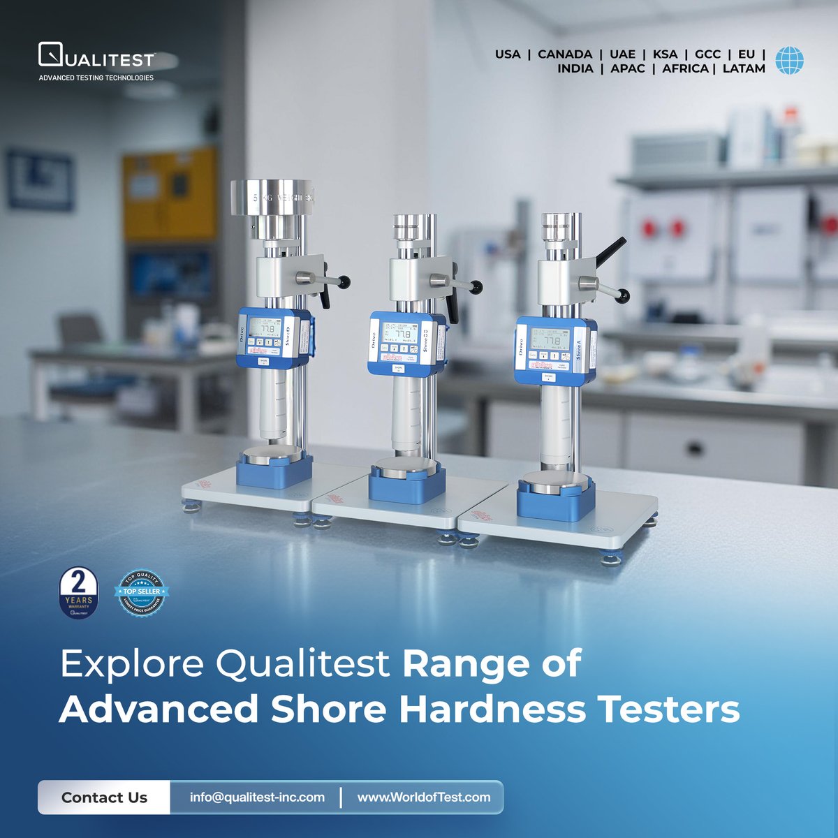 Qualitestinc's tweet photo. Ditch manual tests. The QualiShore delivers precise, repeatable results with auto-hold & multi-scale flexibility.
https://t.co/ER78VDL3HC
#PortableTester #DurometerTester #ShoreDurometer #RubberTesting #ElastomerTesting #Qualitest https://t.co/NGCEqwjPyr