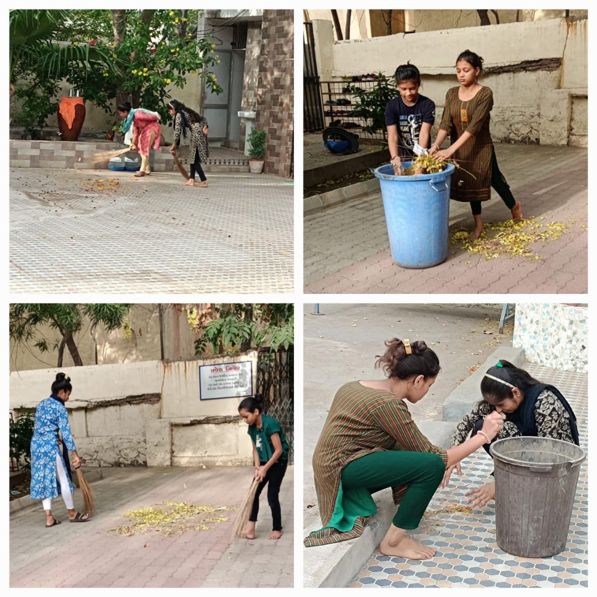 SdoMorbi's tweet photo. તારીખ 29/09/2025 ના રોજ 'સ્વચ્છતા હી સેવા' કાર્યક્રમ અંતર્ગત ચિલ્ડ્રન હોમ ફોર ગર્લ્સ વિકાસ વિદ્યાલય-મોરબી, રાષ્ટ્રીય શિક્ષણ સેવા પ્રતિષ્ઠાન હળવદ તેમજ સમાજ સુરક્ષા કચેરી ખાતે સફાઈ ઝુંબેશ કરવામાં આવેલ. https://t.co/4wFsZCPvCy