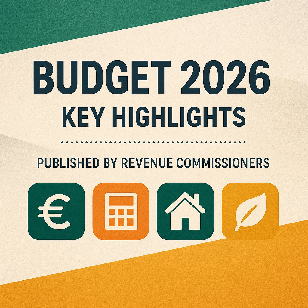 The <a href="/RevenueIE/">Revenue</a> has published a summary of the key changes announced in Budget 2026.  Click below for details #Budget2026 💼 💶 
👉🏼 revenue.ie/en/corporate/p…