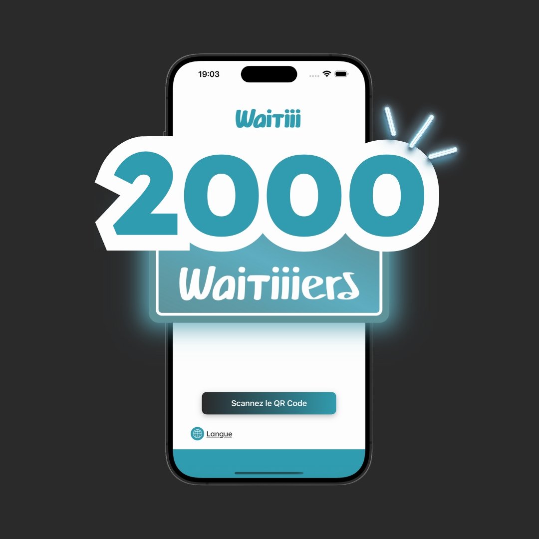 waitiii_'s tweet image. Traction validée : Waitiii passe de 500 à 2000+ utilisateurs en 15 jours !

Quand l&apos;adoption est aussi rapide, c&apos;est le signal d&apos;une solution qui supprime une friction majeure.

✓ 2000 clients qui préfèrent l&apos;attente transparente et contrôlée.

#ProductMarketFit #B2B2C